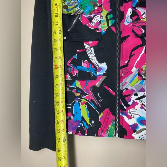 Peter Nygard stretch jacket, size Sm Pink multicoloured Longsleeves - Picture 4 of 12